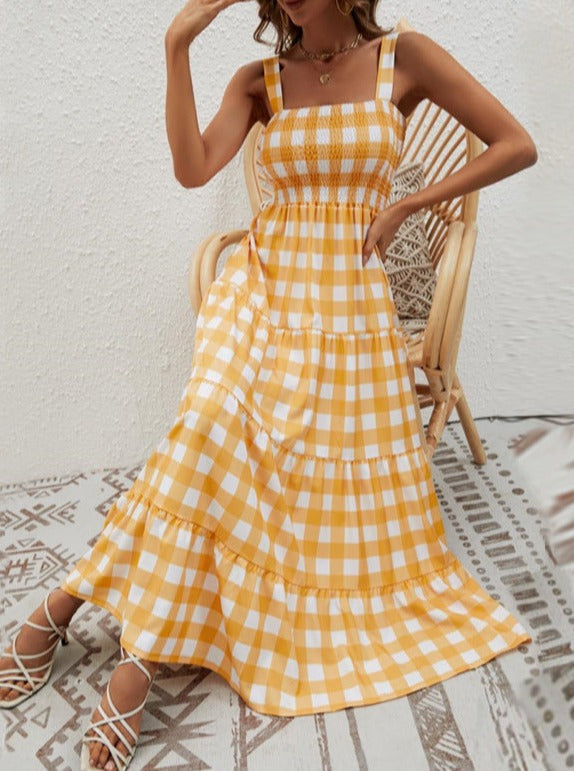 Plaid Summer Dress